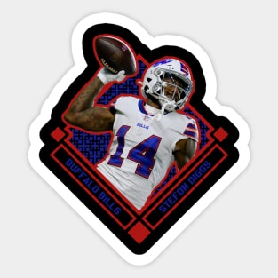 Stefon Diggs Diamond Style Sticker